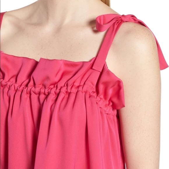 Lewit Silk Tank Pink Size Medium NWOT - Picture 2 of 9